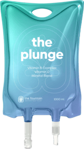 The Fonutain The Plunge treatment bag