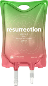 The Fountain resurrection treatment bag