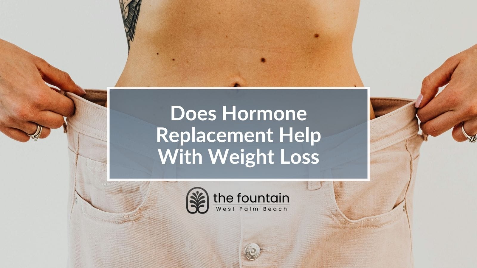 Does Hormone Replacement Help With Weight Loss