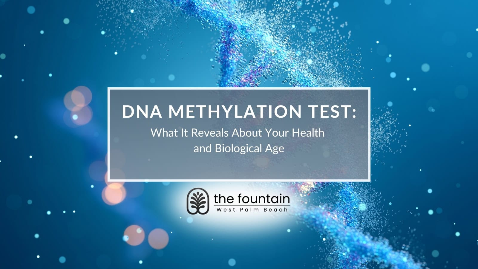 DNA methylation testing at The Fountain West Palm Beach